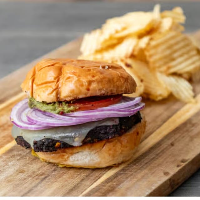 Chipolte Black Bean Burger.