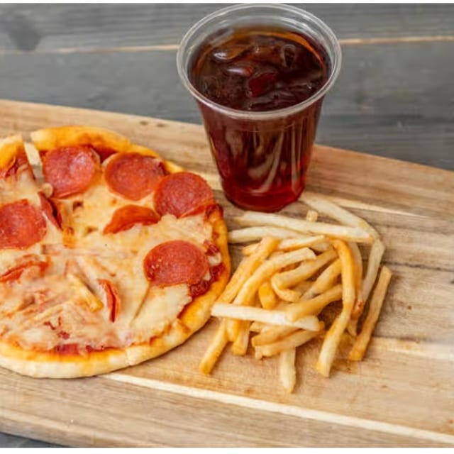 Kids Mini Pizza.
