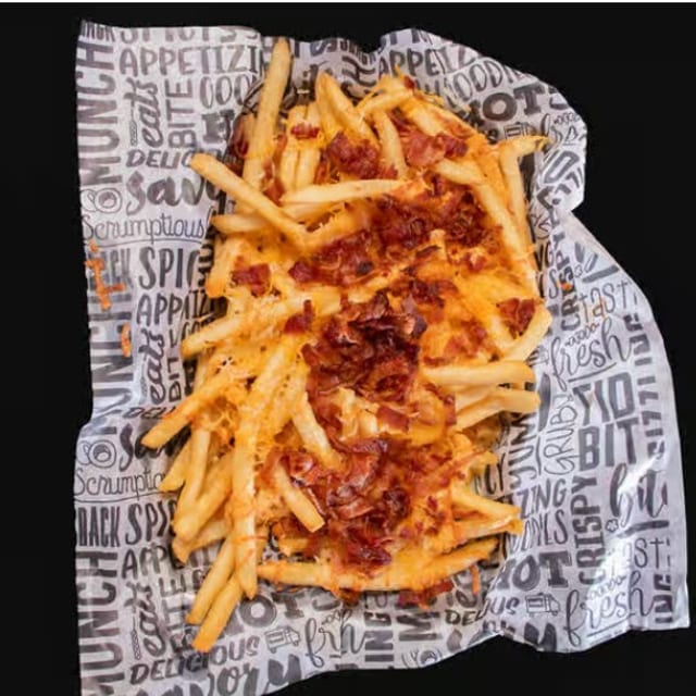 Bacon Cheese Fries.