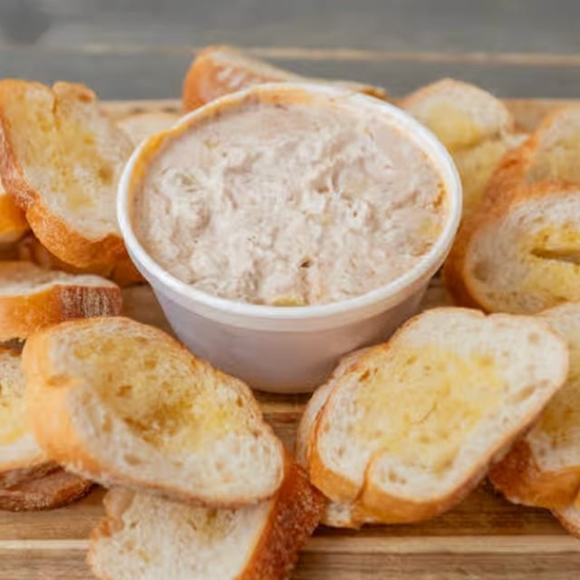 Baked Crab And Artichoke Dip.