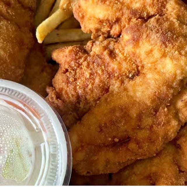 Chicken Fingers & Fries.