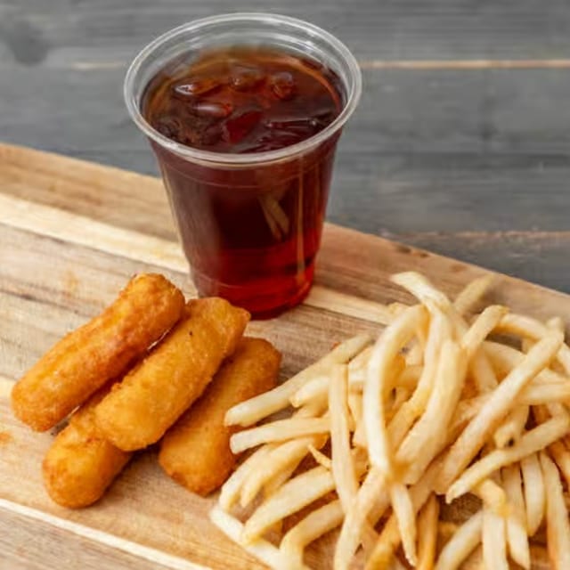 Kids Mozzarella Sticks.